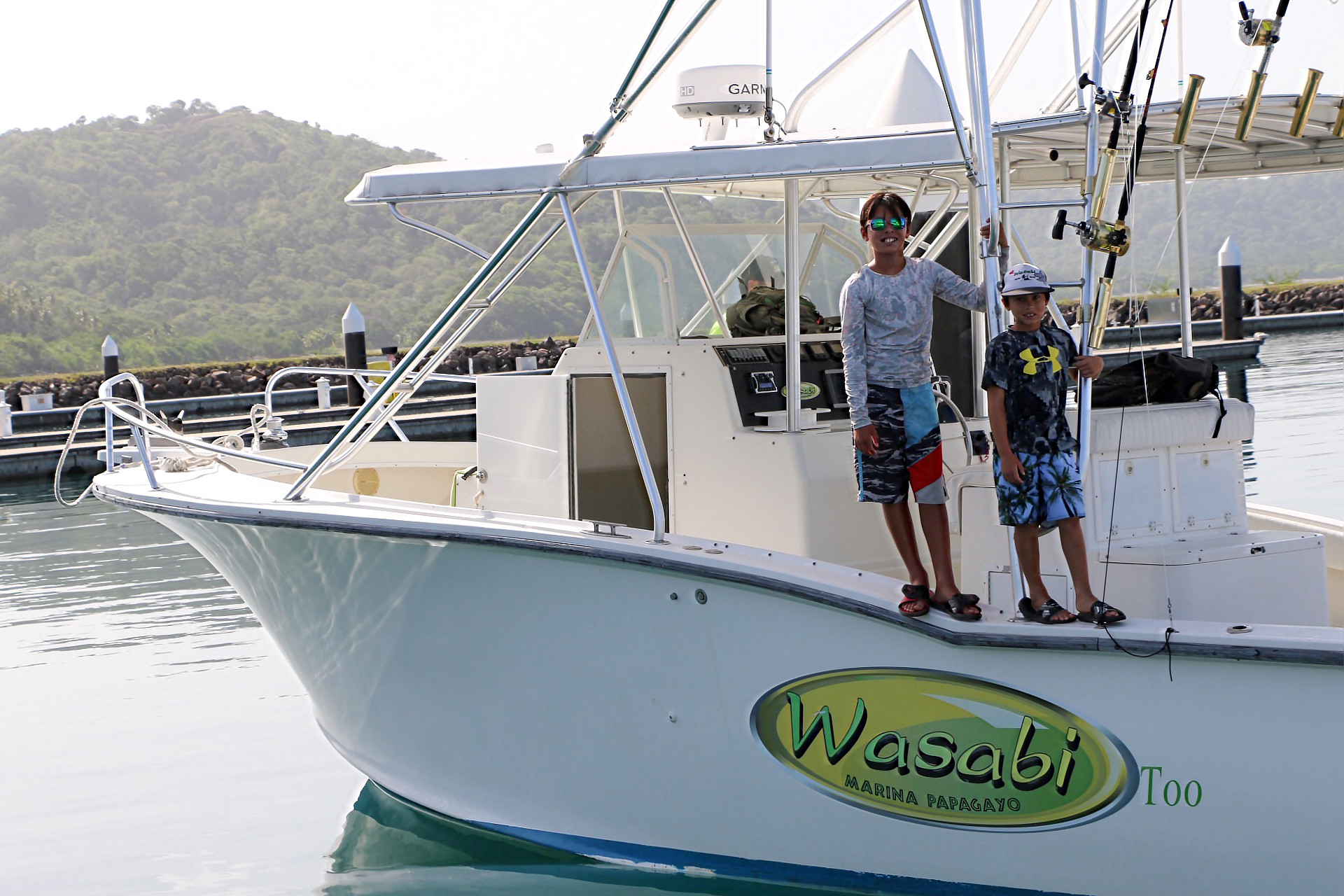 Wasabi Fishing - The Boat